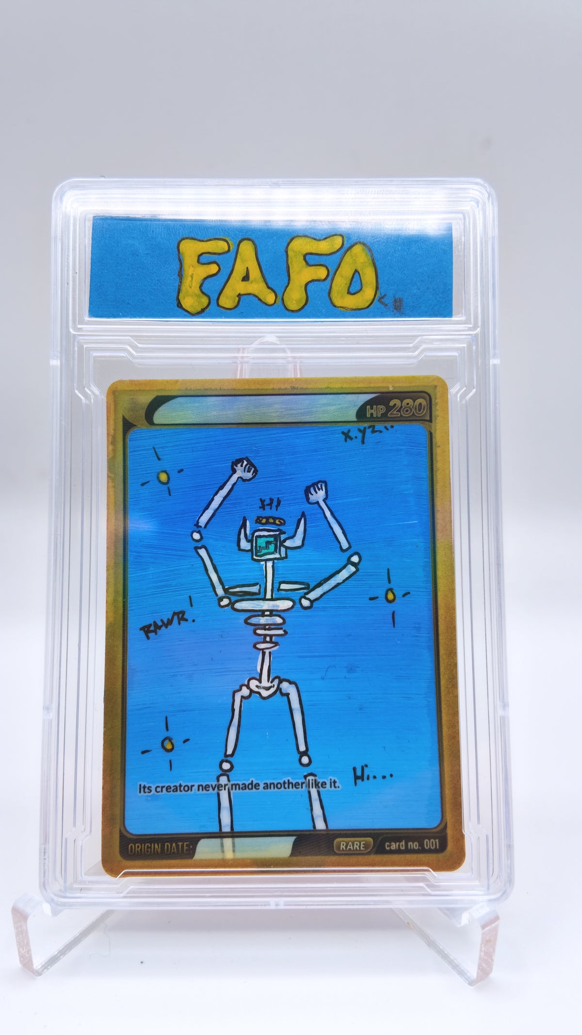 FAFO Artifact Card No. 004 — Rawr